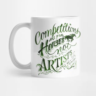 Artists are all friends Mug